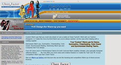 Desktop Screenshot of cheerfactor.info